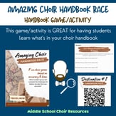 Amazing Choir Handbook Race Game